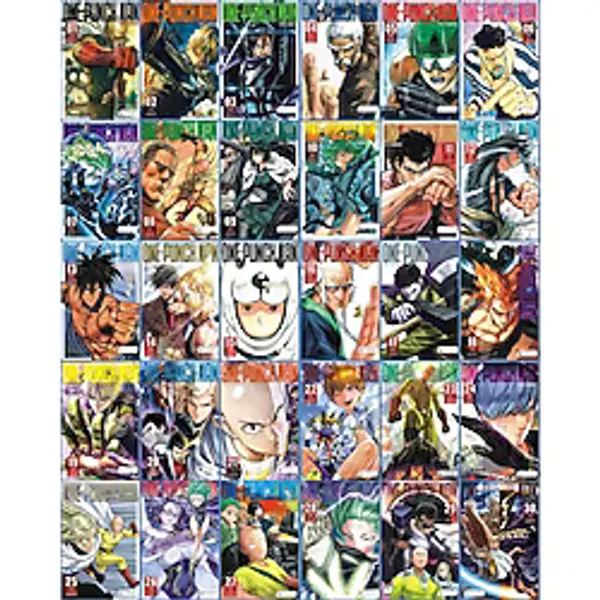 Akılçelen Kitaplar One Punch Man Tek Yumruk 1-2-3-4-5-..-27-28-29-30. Ciltler Türkçe Manga Seti