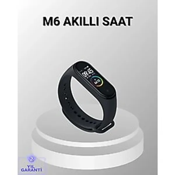 Akıllı Bileklik - Adım Sayar, Kalp Atış Ölçer, Uyku Takipli ve Suya Dayanıklı - Çok Renkli