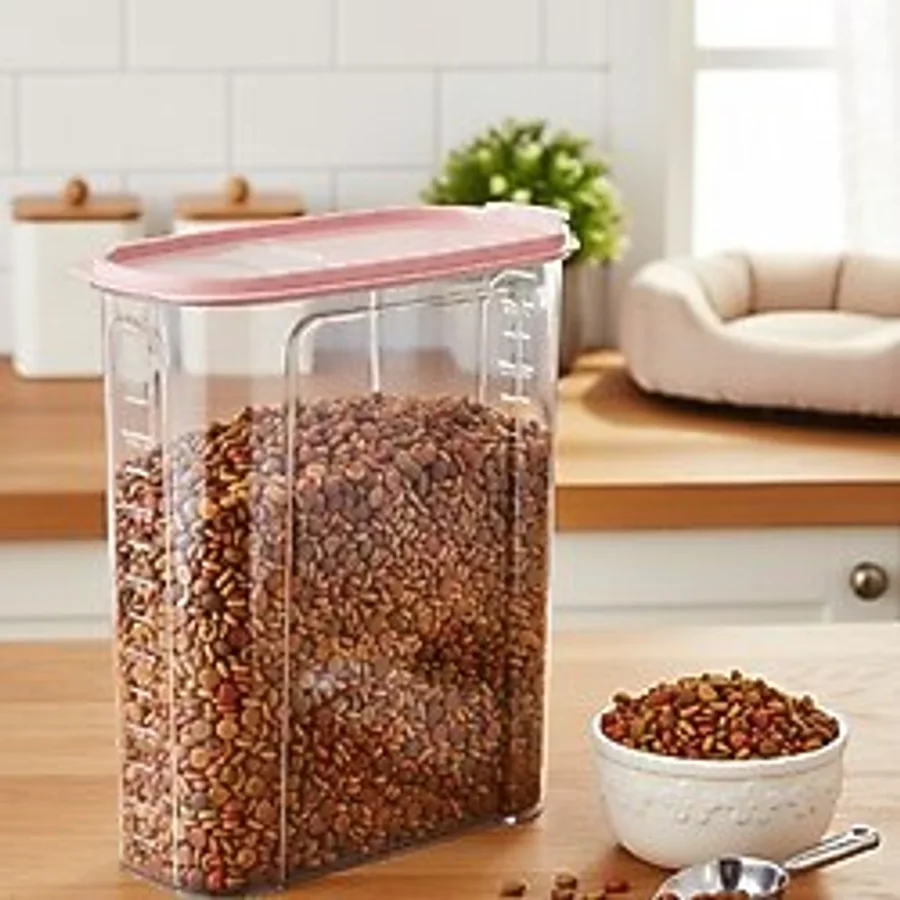 Akıllı Durak 4 Lt Mama Saklama Kutusu - Renkli - 15 x 11 x 16 cm