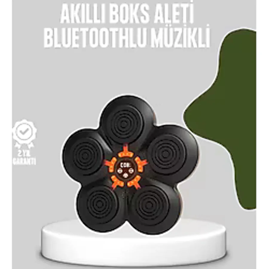 Akıllı Müzikli Boks Makinesi Bluetooth Bağlantılı Işıklı Hedefli Fitness Al - MRK9939-8129