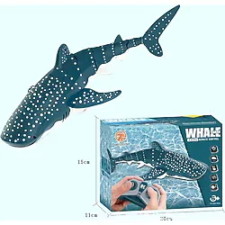 Akıllı Rc Köpekbalığı Balina Sprey Su Komik Oyuncak Uzaktan Kumandalı Tekne Rc Spot Whale