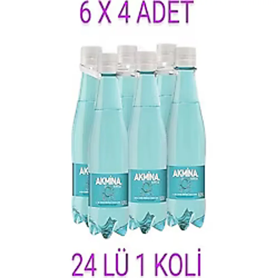 Akmina AKMİNA MADEN SUYU SADE 250 CC 6x4 24 AD