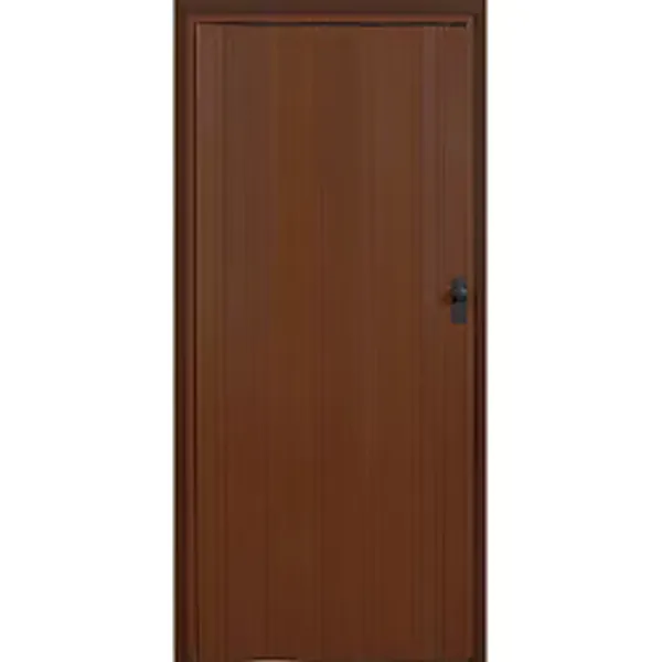 Akordeon Kapı, Ceviz Ahşap Desenli, 72x200cm
