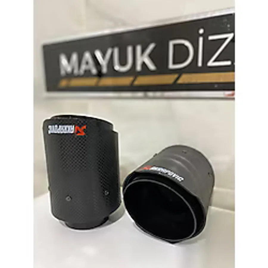 Akrapovic AKRAPOVİC KARBON EGZOZ UCU 90MM TEK --MAYUKDİZAYN