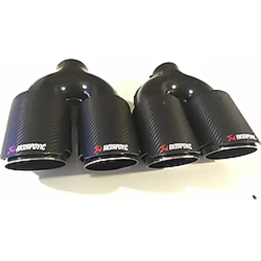 Akrapoviç Egzoz Ucu 90mm Çiftli Sağ-sol(1set)