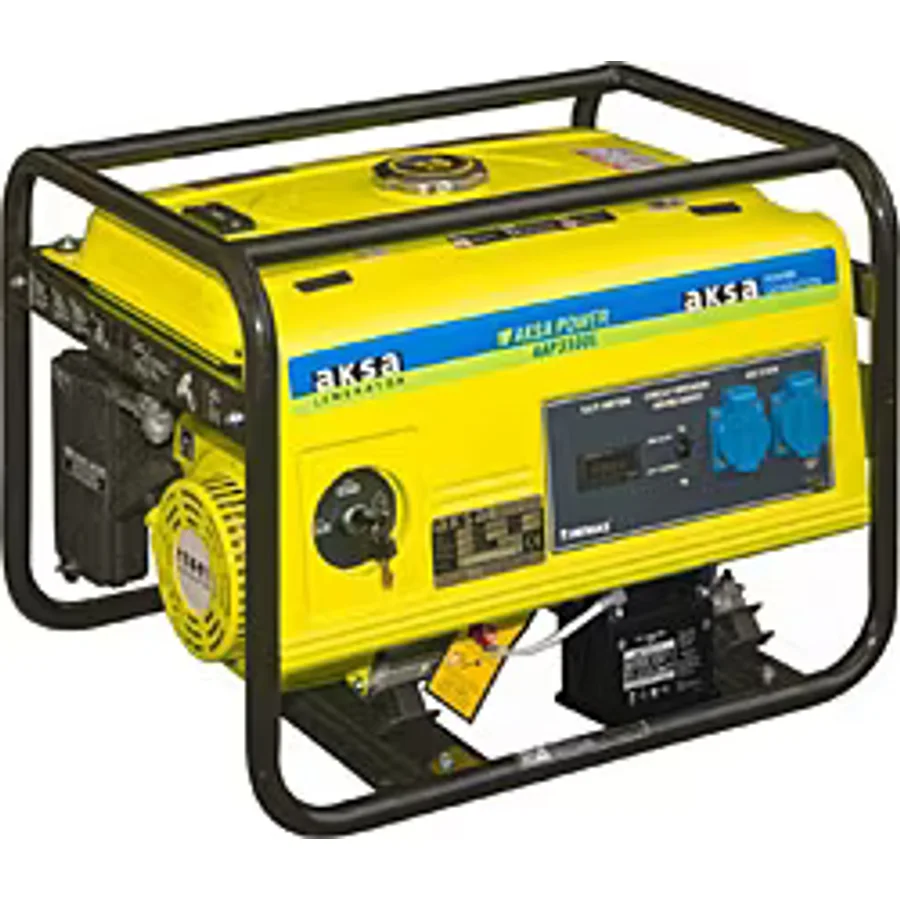 Aksa AAP 3500 E İpli/Marşlı Benzinli Jeneratör