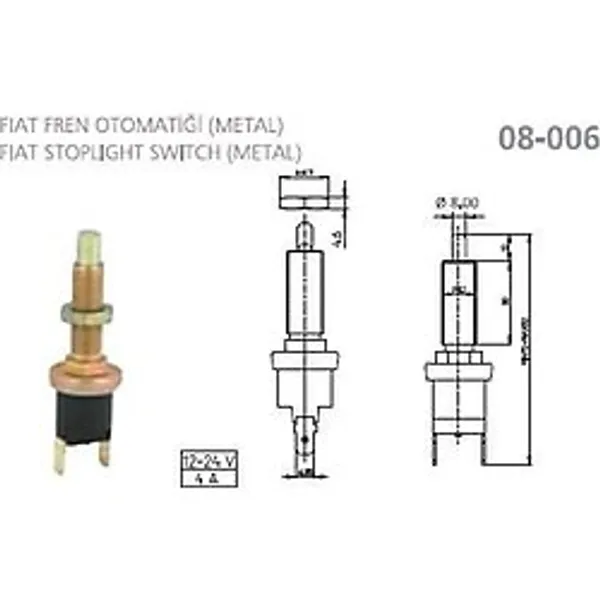 Aksa Fren Müşürü Metal Fıat Dkş M.131