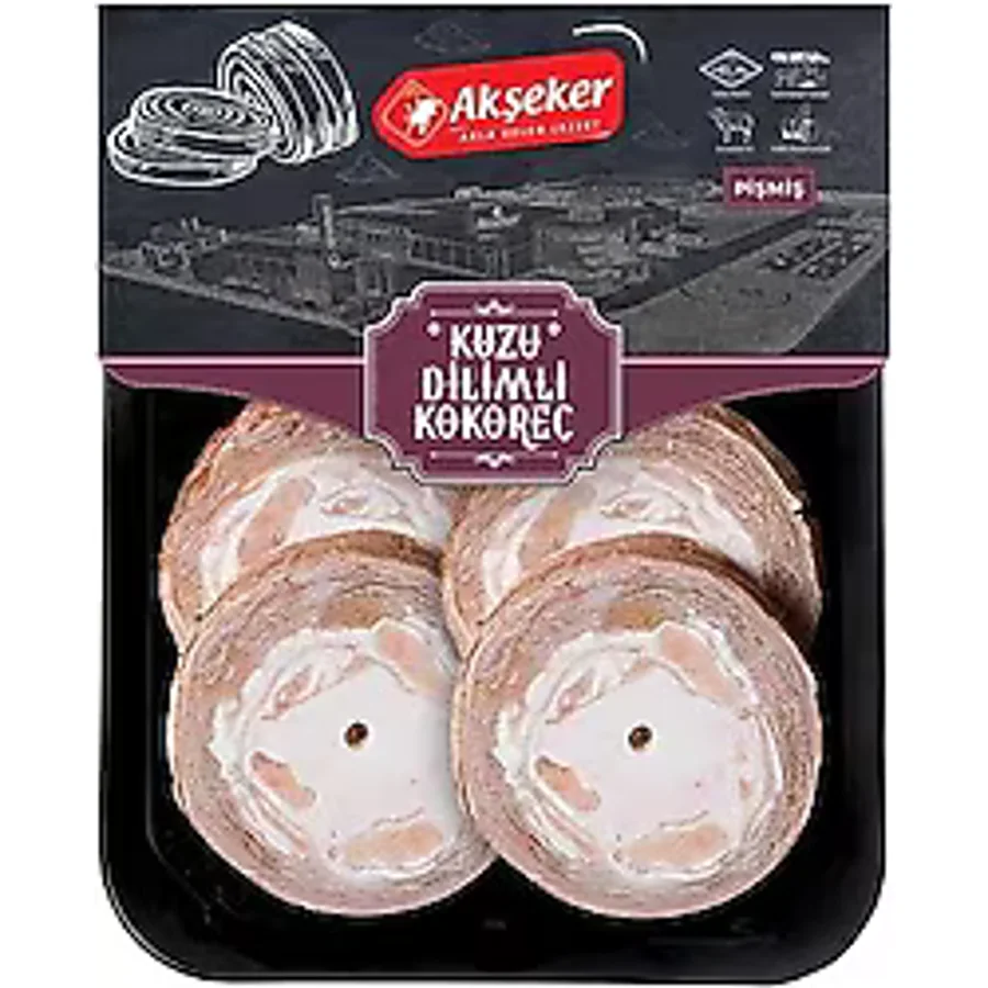 Akşeker Dondurulmuş Kuzu Dilimli Kokoreç 200 gr