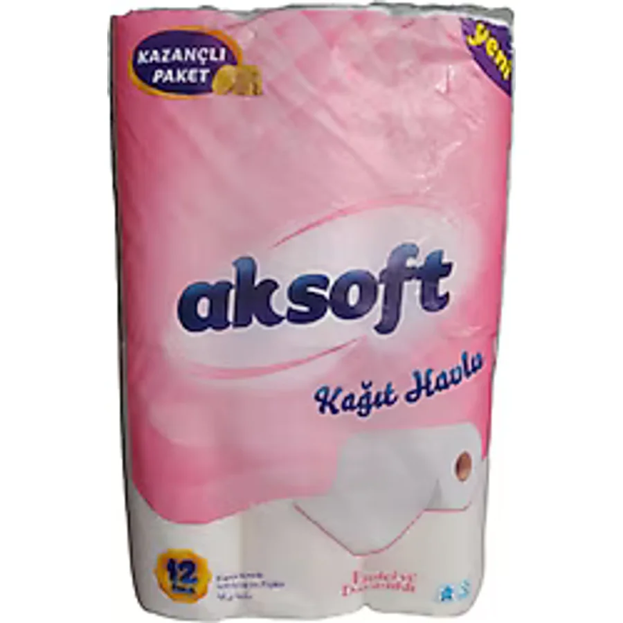 Aksoft 12'li Kağıt Havlu