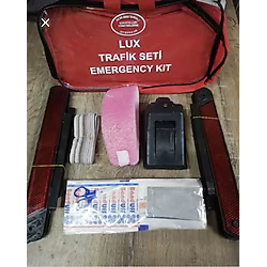 Aksr Dünyası Çantalı Lüx Trafik Seti Tüvtürk Tüv Uyumlu Tüm Araçlara Uyumlu Sadece Trafik Seti Tüp 2 Yıllıktır