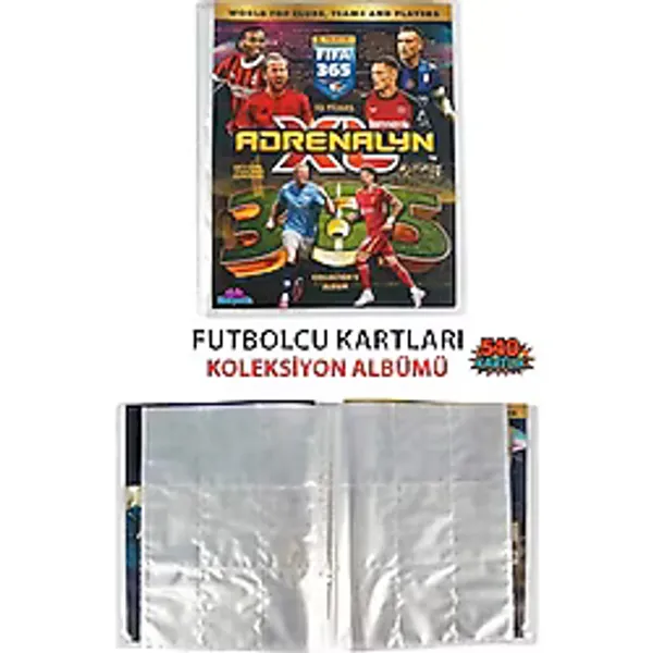 Aksu Panini Futbolcu Kartları Koleksiyon ve Oyun Kartı Albümü, 540 Kartlık