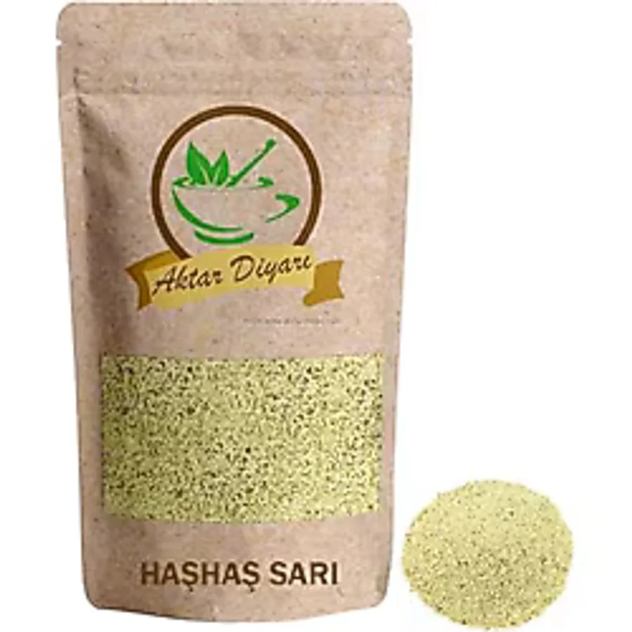 Aktar Diyarı Haşhaş Sarı 1000 gr - 1 Adet