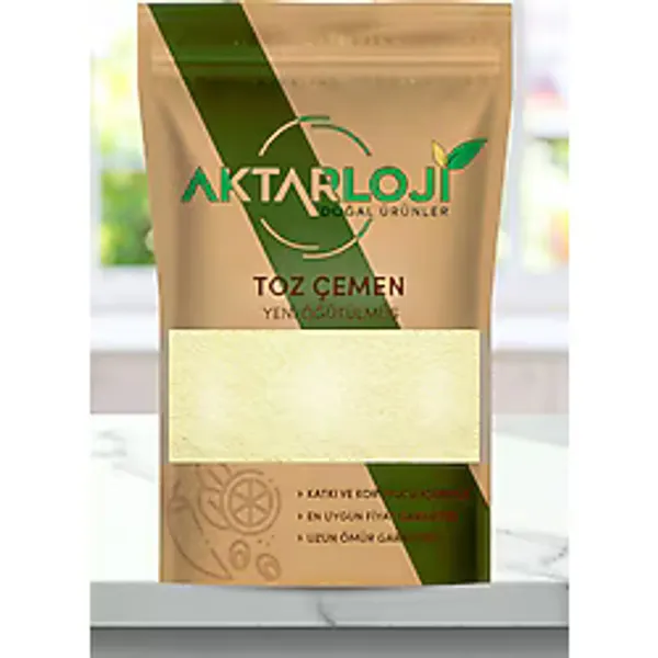aktarloji 100 Gr Çemen Tozu / Yeni Öğütülmüş Çemen Unu - Katkısız & Doğal