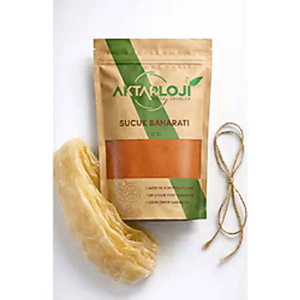 aktarloji 8 Kg Kıyma İçin Ev Yapımı ACILI Sucuk Yapma Seti / 600 Gr Sucuk Baharatı, 8 mt Sucuk Bağırsağı, İp