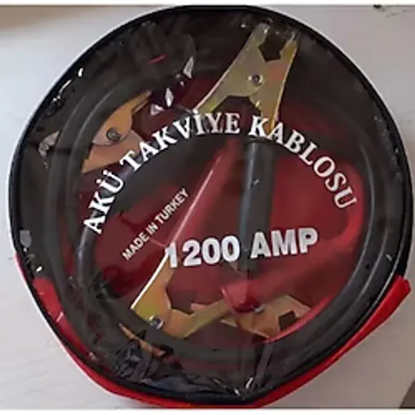 Aku Takviye Kablosu 50Mm2 1200 Amper 2.3 Mt Cantali