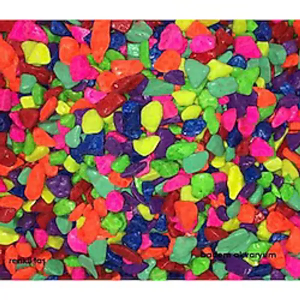 Akvaryum Renkli Taş Dekoratif Taş 1-3cm 1 kg