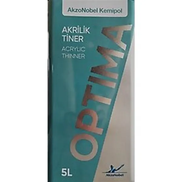 Akzo Optima Akrilik Tiner Yavaş 5l