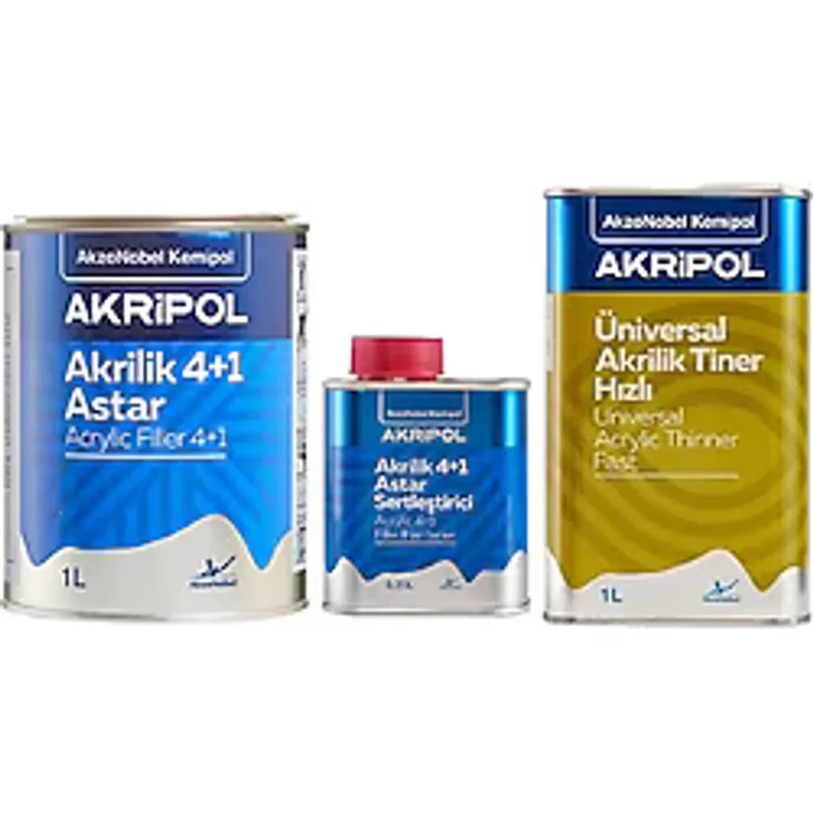 AKZONOBEL 4+1 AKRİLİK ASTAR UYGULAMA SETİ