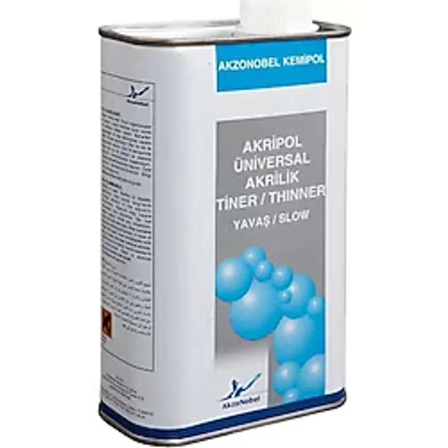 Akzonobel Akripol Akrilik Tiner Yavaş (1/1) 1 Litre