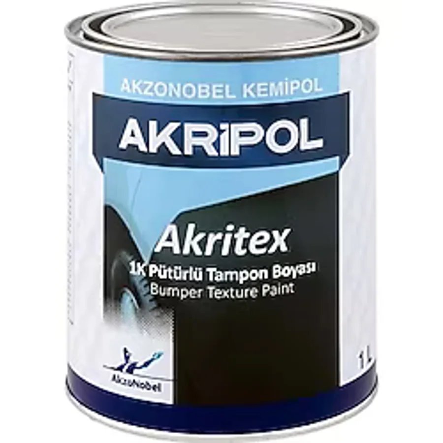 Akzonobel Akripol Akritex 1k Pütürlü Plastik Tampon Boyası 1 Litre