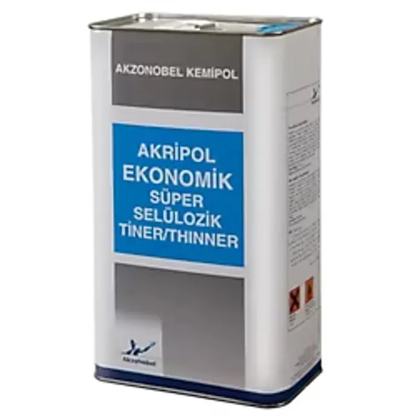 Akzonobel Akripol Selülozik Tiner 12 Litre 10 Kg