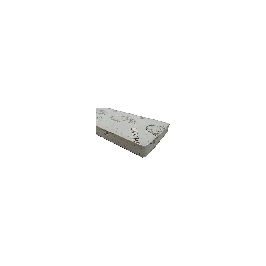 Ala Ev Modası 60X120X10 Soft Bamboo Bebek Yatağı - 50 x 100 cm - Beyaz