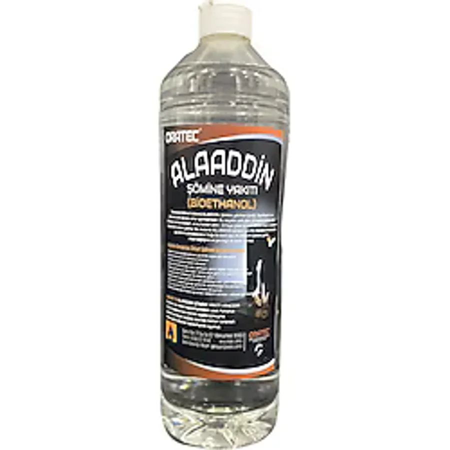 Alaaddin 1 lt Bacasız Bioethanol Şömine Yakıtı