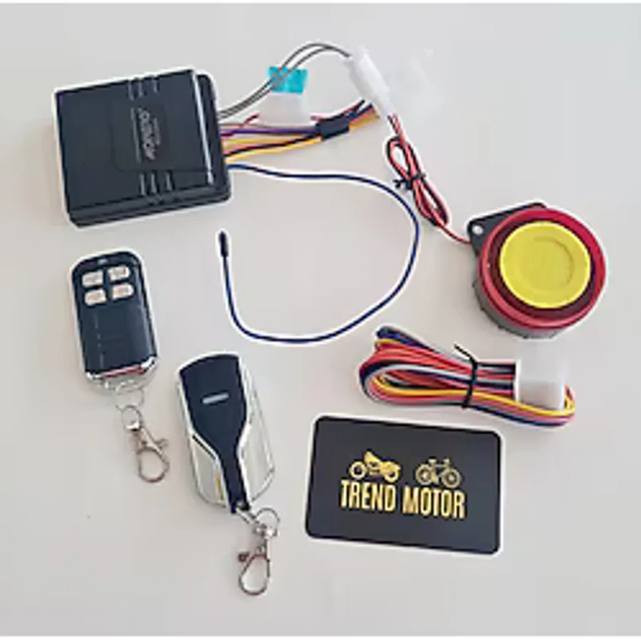 Alarm Seti 12v 125db Ses A Kalite - Motosiklet