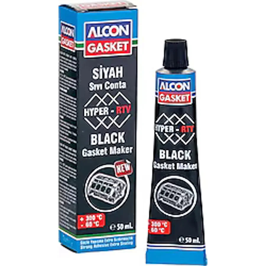 Alcon M-3315 50 ml Hyper-RTV Siyah Nötr Sıvı Conta