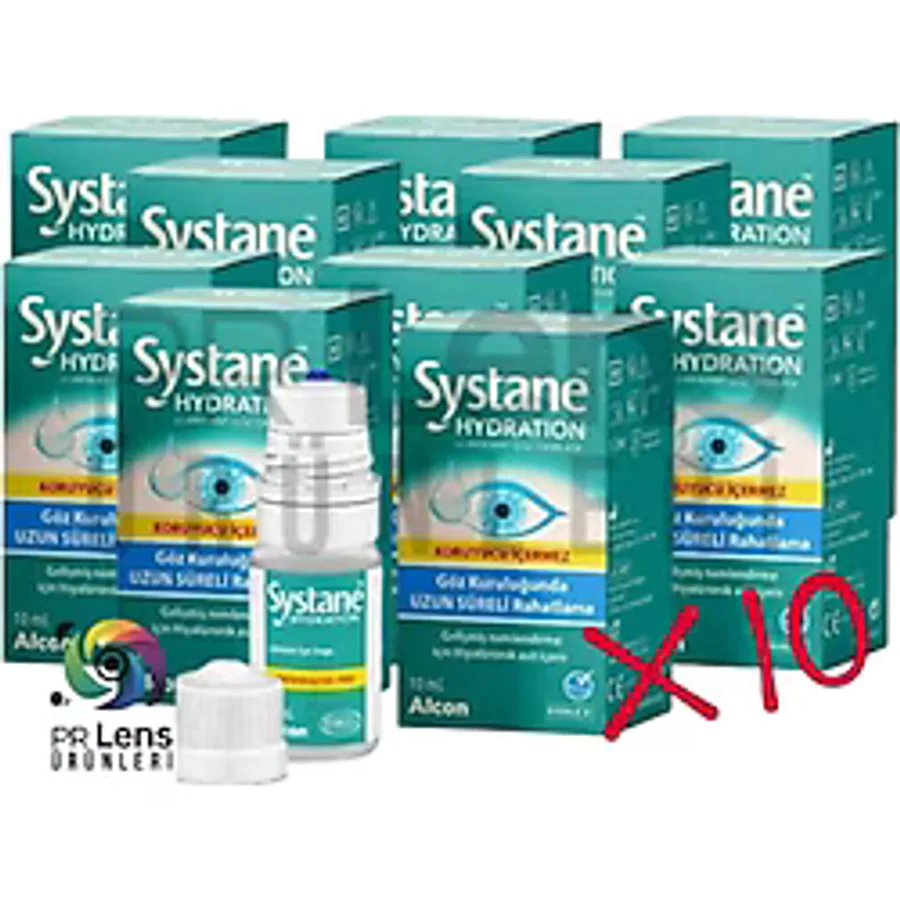 Alcon Systane Hydration Lubrikant Göz Damlası 10 Ml - 10 Adet