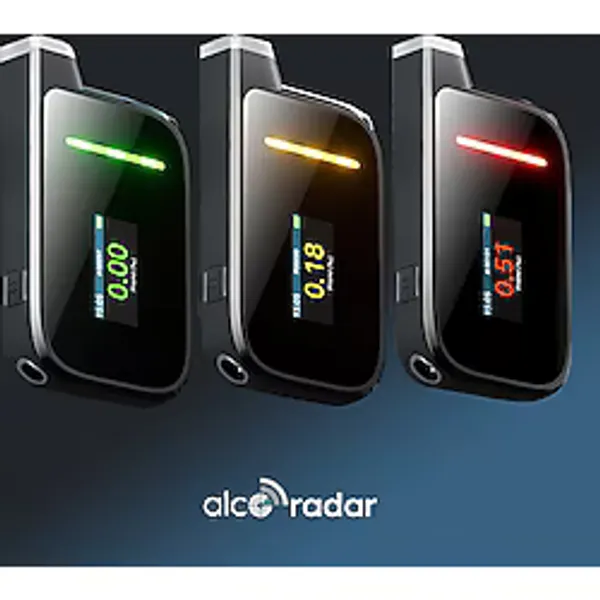Alcoradar Pro Dijital Alkolmetre Fuel Cell Sensör Teknolojisi