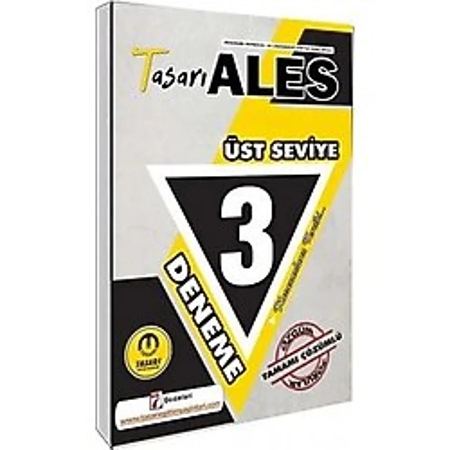ALES Üst Seviye 3 Deneme Çözümlü