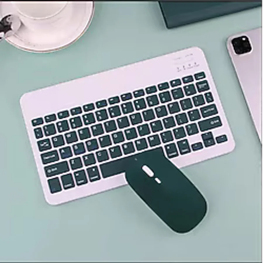 Alfa MEC Samsung Galaxy Tab S6 Lite P610 P615 P617 Uyumlu Kablosuz Bluetooth Q Klavye