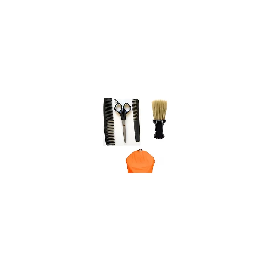 Alfa Set15 5li Berber Seti Makas + Penuar + Ense Fırçası +2 Adet Tarak