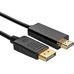 Alfais 4318 1.8 m DisplayPort to HDMI Dönüştürücü