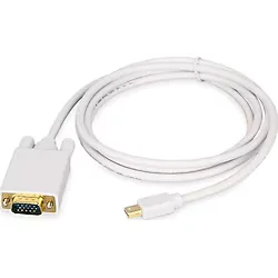 Alfais 4323 1.8 m Mini DisplayPort to VGA Dönüştürücü