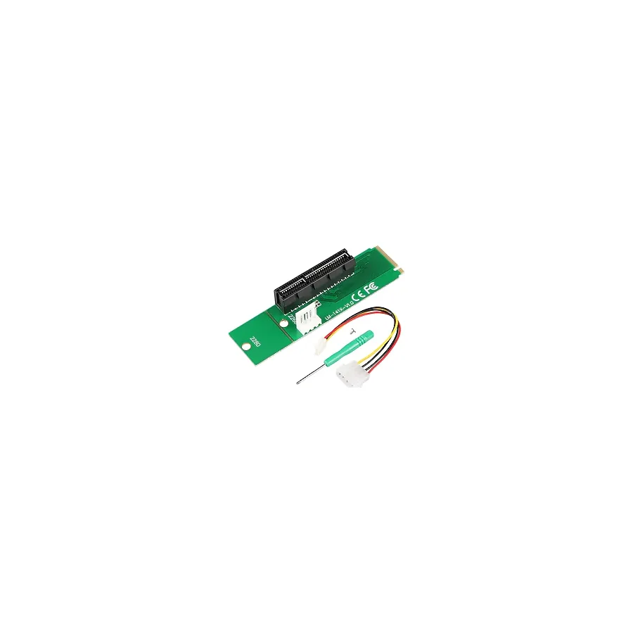 Alfais 4436 M.2 Ngff Ssd To Pci-e Express 4x Çevirici Dönüştürücü Riser Kart Adaptörü