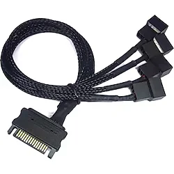 Alfais 4598 SATA Güç Kablosu