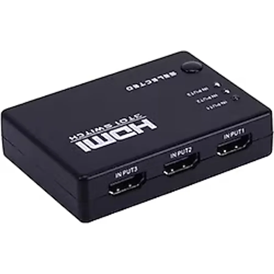 Alfais 4750 3 Giriş 1 Çıkış Kumandalı HDMI Switch
