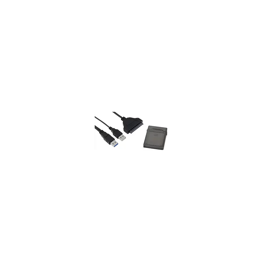 Alfais 4853 Usb 3.0 Sata Kablo Çevirici Dönüştürücü Hdd Hardisk Kablosu Kutu