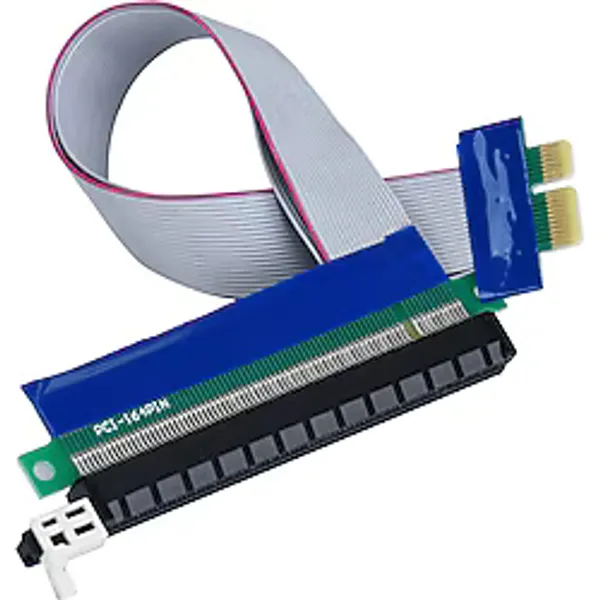 Alfais 4907 Pci e Express 16x To 1x Pcie Yükseltici Çevirici Adaptör