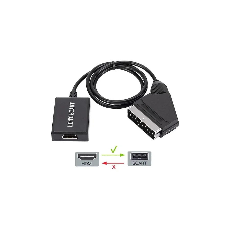 Alfais 5083 Scart to HDMI Dönüştürücü