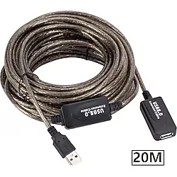 Alfais 5228 20 m USB Uzatma Kablosu