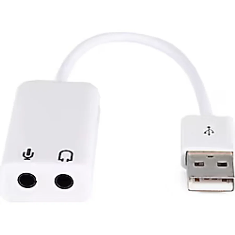 Alfais Usb Ses Kartı Çevirici 7+1 Dönüştürücü Laptop Harici Ses Kartı