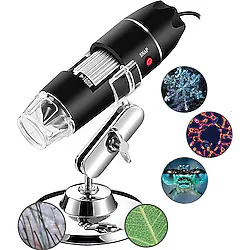 Alfalink 1600X Zoom 2mp USB Dijital Mikroskop 8 Ledli Kamera