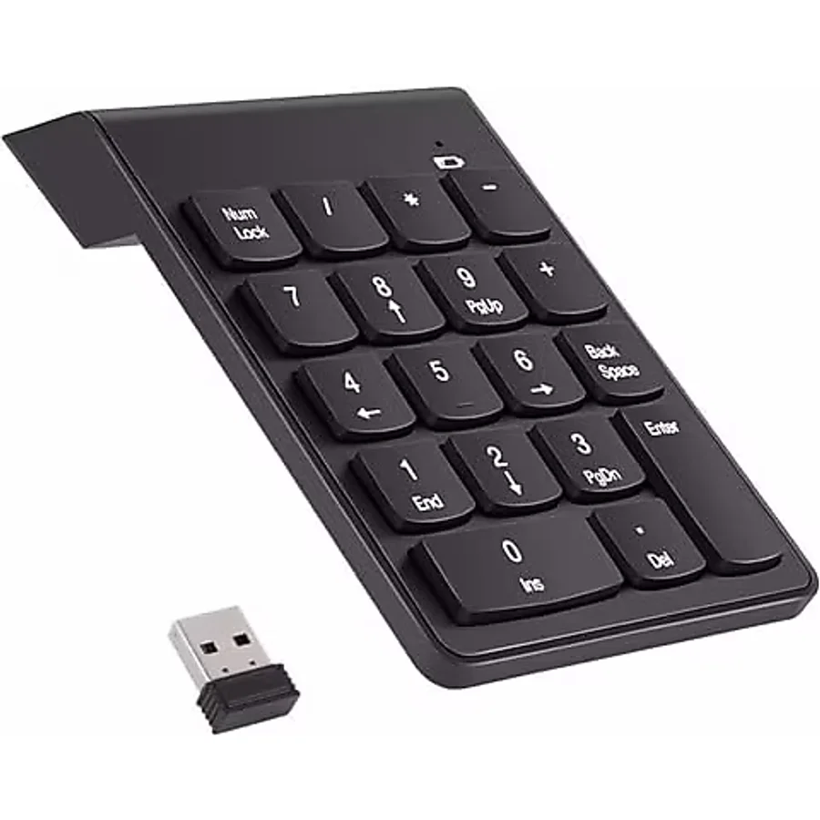 Alfalink AL-2021 USB Numpad Keypad Kablosuz Numerik Klavye USB Numaratör Tuş Takımı