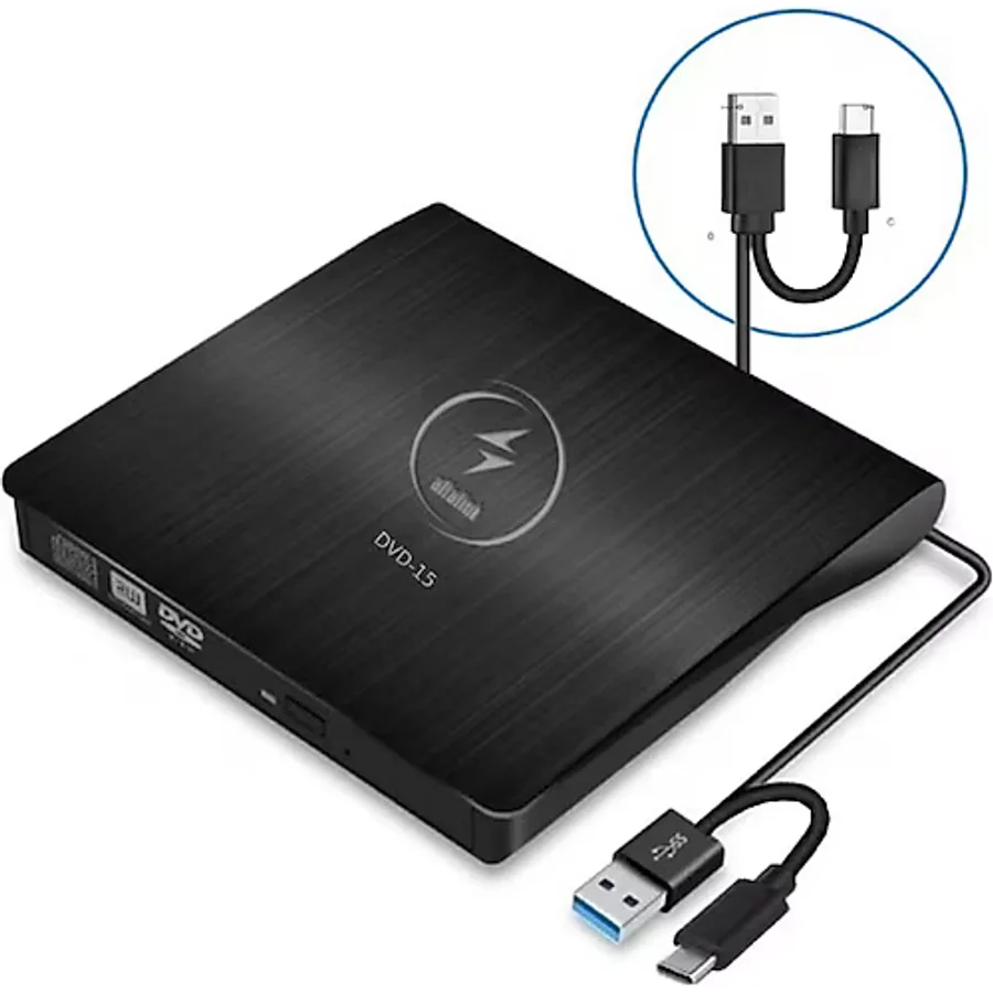 Alfalink Al-DVD15 USB 3.0 Ultra Slim Taşınabilir Dvd Optik Yazıcı