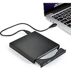 Alfasis Harici DVD Rw USB 2.0 CD DVD Yazıcı Okuyucu - Siyah