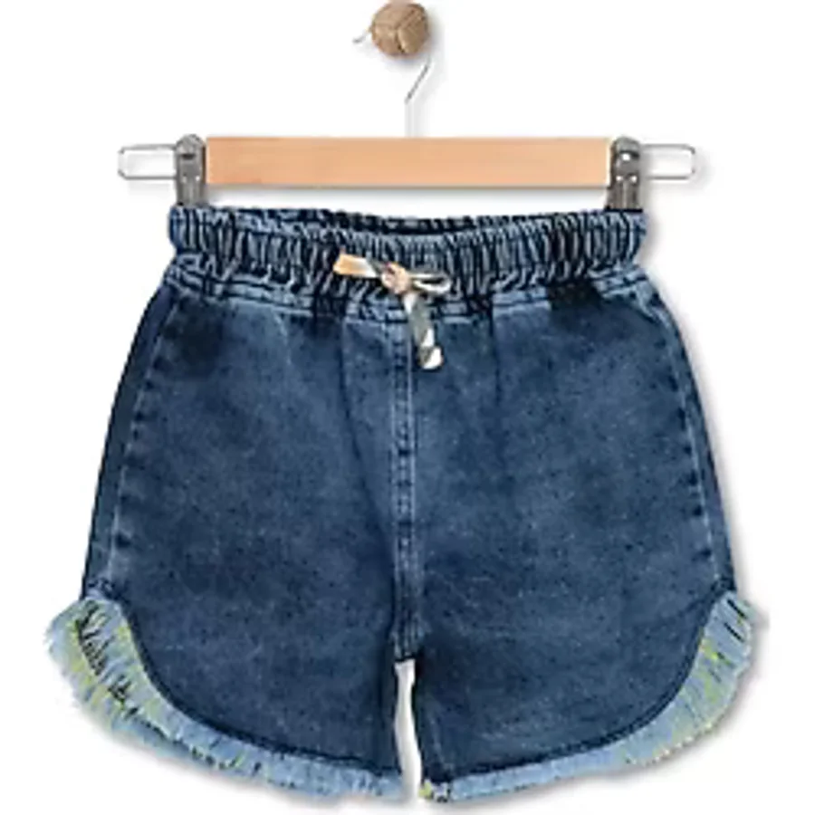 ALG KIZ ÇOCUK KOT ŞORT - SOFT DENIM