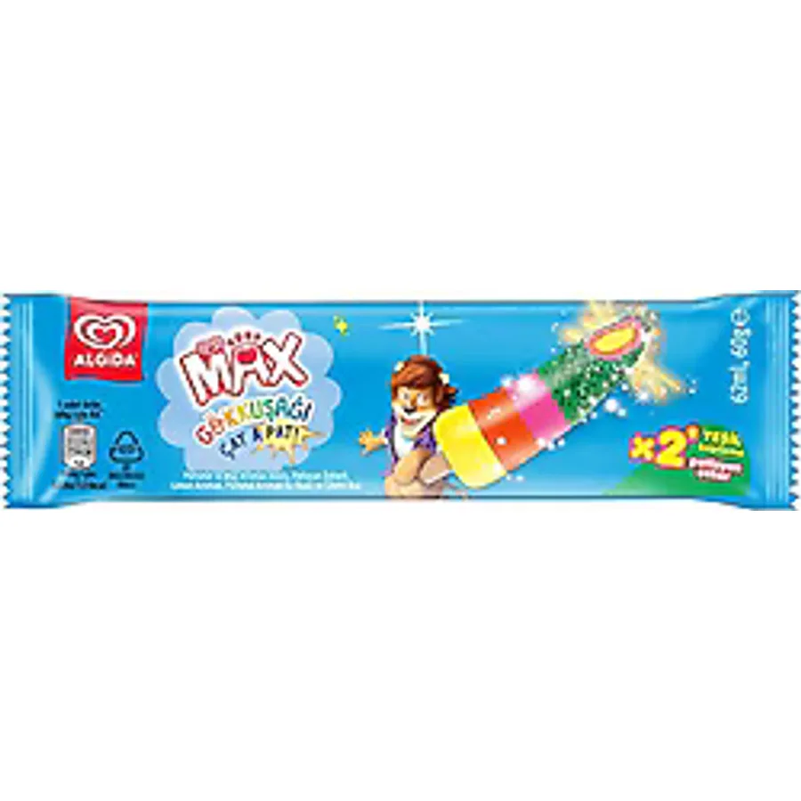 Algida Max Gökkuşağı Çatapat 62 ml